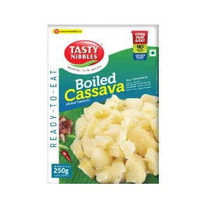 BOILED CASSAVA -TASTY NIBBLES